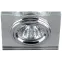 Светильник декор стекло квадрат MR16,12V/220V, 50W, хром/зеркальный DK8 CH/WH