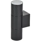 LIGHTING Светильник уличный 5108 настенный под лампу 2хGU10 IP65 черный IEK