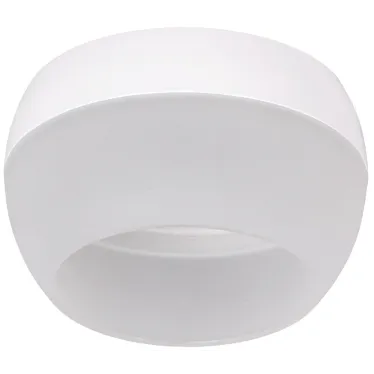 LIGHTING Светильник 4010 накладной потолочный под лампу GX53 белый IEK