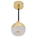                  LIGHTING Светильник 4012 подвесной под лампу GX53 золото IEK
               