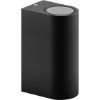 Светильник ДБУ вверх/вниз 2хGU10 без ламп IP65 черный