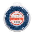                  Трубка термоусаживаемая 4,0 2,0 мм синяя, ролик 2,44 м, REXANT
               