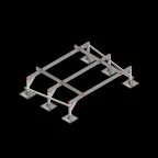 Опорная конструкция для установки оборудования TECHNORAPTOR STEELFOOT 2000х1500 тип 1 HD