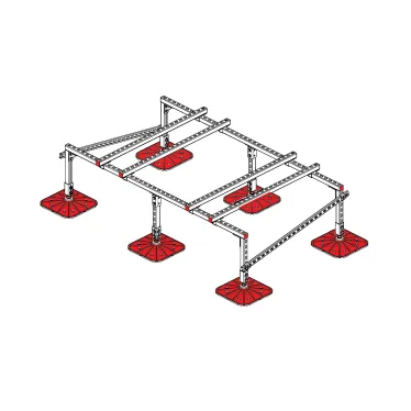 Опорная конструкция для установки оборудования TECHNORAPTOR FOOT 2000х1200