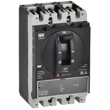 ARMAT Авт. выкл. лит. корпус 3P A 35кА 80А э/м рег. IEK | AR-MCCB-3A-035-0080A-MTUC | IEK