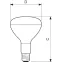 Лампа накаливания ЛОН IR375CH R125 E27 230-250V 1CT/10 | 923223543807 | PHILIPS