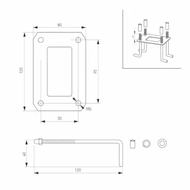 Светильник LGD-TENT-BOLL-H500-9W Warm3000 (GR, 110 deg, 230V) (Arlight, IP65 Металл, 3 года) | 029969 | Arlight