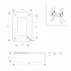 Светильник LGD-EYE-BOLL-H900-6W Warm3000 (GR, 117 deg, 230V) (Arlight, IP54 Металл, 3 года) | 029984 | Arlight