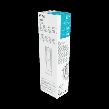 Светильник садово-парковый Clio столб 14.2*50cm, 170-240V / 50Hz, 1xE27, Max.60W, IP54 | GD019 | Gauss