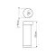 Светильник LGD-Path-Round90-H250B-7W Warm White | 020347 | Arlight
