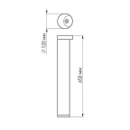 Светильник LGD-Path-Round120-H650B-12W Warm White | 020337 | Arlight