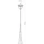 Светильник садово-парковый PL4087 100W 230V E27 230*230*2150MM черное золото (столб 2,15M) | 11493 | FERON
