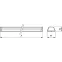 Светильник светодиодный линейный LL121X LED45S/840 PSU VWB 5 WH | 910925682964 | Philips