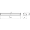 Светильник светодиодный линейный LL121X LED45S/840 PSU VWB 5 WH | 910925682964 | Philips