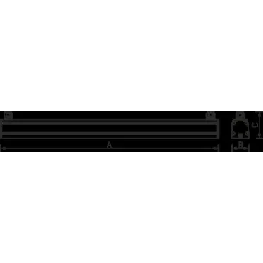 Светильник светодиодный LED MALL ECO 2x70 IP54 /main line harness/ 4000K | 2598000180 | Световые Технологии