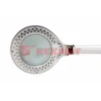 Лупа настольная 3D+12D с подсветкой 60 LED, белая | 31-0243 | REXANT