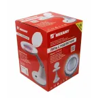 Лупа настольная 3D+12D с подсветкой 48 LED, белая | 31-0245 | REXANT