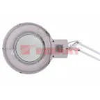 Лупа на струбцине , круглая, 8D, с подсветкой, белая | 31-0021 | REXANT