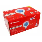 Лупа настольная 3D+12D с подсветкой 60 LED, прищепка, белая | 31-0244 | REXANT