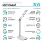 Светильник настольный GTL202 10W 550lm 3000-6000K 170-265V белый диммируемый USB LED 1/8/32 | GT2021 | Gauss