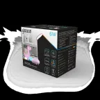 Светильник настольный Qplus GTL701 6W 330lm 2700-6000K 5V Li-ion 1200mA розовый детский диммируемый LED 1/10/30 | GT7014 | Gauss