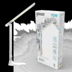Светильник настольный GTL204 10W 550lm 2700-6500K 170-265V белый диммируемый + ночник LED 1/10/30 | GT2041 | Gauss