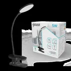 Светильник настольный GTL205 5W 330lm 4000K 5V Li-ion 1200mA черный диммируемый LED 1/25/50 | GT2052 | Gauss