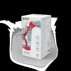 Светильник настольный GTL002 60W 220-240V E27 красный струбцина и основание 1/12 | GT0024 | Gauss