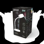 Светильник настольный Qplus GTL601 8W 600lm 4000K 170-265V белый диммируемый LED 1/8 | GT6011 | Gauss