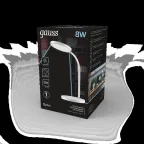 Светильник настольный Qplus GTL503 8W 500lm 4000K 170-265V белый диммируемый USB LED 1/12 | GT5031 | Gauss
