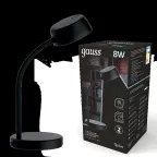 Светильник настольный Qplus GTL601 8W 600lm 4000K 170-265V черный диммируемый LED 1/8 | GT6012 | Gauss
