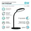 Светильник настольный Qplus GTL503 8W 500lm 4000K 170-265V черный диммируемый USB LED 1/12 | GT5032 | Gauss