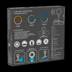 Светильник кольцевой 10W 600lm 3000-6500K 5V USB IP20 160*23мм черный дим, пульт LED 1/48 | RL001 | Gauss