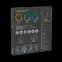 Светильник кольцевой 15W 800lm 3000-6500K 5V USB IP20 300*23мм черный дим пульт е LED 1/20 | RL003 | Gauss