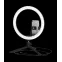 Светильник кольцевой 15W 800lm 3000-6500K 5V USB IP20 300*23мм черный дим пульт е LED 1/20 | RL003 | Gauss