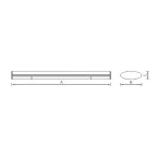 Светильник светодиодный ДСО RIVAL ECO LED 30 36т 4000K  IP20 | 1310000240 | Световые Технологии