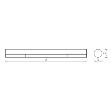 Светильник светодиодный линейный ДСО/ДПО RING LED 40 41Вт 4000К IP20 с рассеивателем | 1304000010 | Световые Технологии