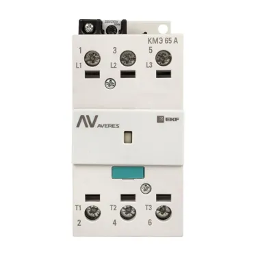 Контактор КМЭ 65А 400В АС EKF AVERES | ctr-s-70-00-400-av | EKF