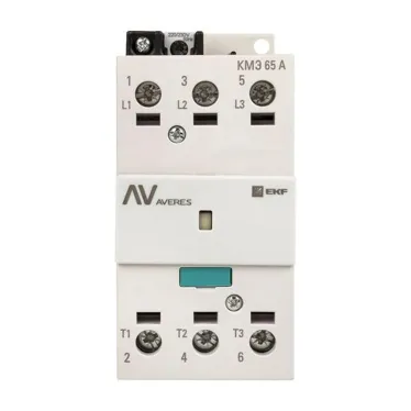 Контактор КМЭ 65А 400В АС EKF AVERES | ctr-s-70-00-400-av | EKF