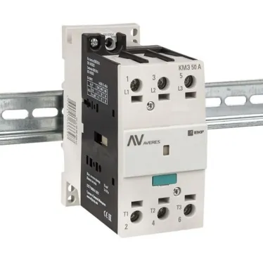 Контактор КМЭ 50А 400В АС EKF AVERES | ctr-s-50-00-400-av | EKF
