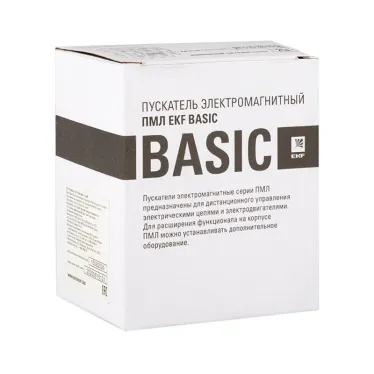 Пускатель электромагнитный серии ПМЛ-2160ДМ 25А 230В  Basic | pml-s-25-230-basic | EKF