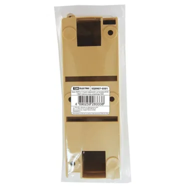 Бокс пластиковый навесной КМПн 1/2 для наружной установки IP20 "ЭКО" (сосна) инд. штрихкод, (ВхШхГ) 216х239х426мм | SQ0907-0501 | TDM