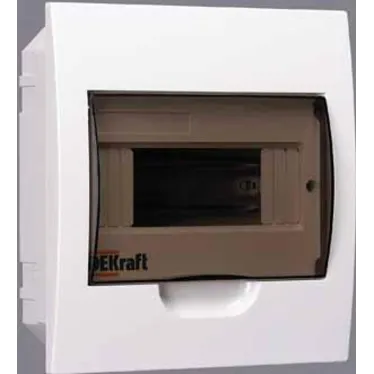 Корпус пластиковый встраиваемый 8 модулей, IP41, ЩРВ-П-8 | 31003DEK | DEKraft