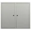 Корпус металлический навесной ЩРН-72 2-х дверный (540х600х120) IP31 УХЛ3 серый