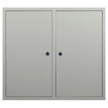 Корпус металлический навесной ЩРН-72 2-х дверный (540х600х120) IP31 УХЛ3 серый