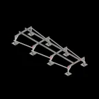                  Опорная конструкция для установки оборудования TECHNORAPTOR STEELFOOT 1200х4000 тип 1
               
