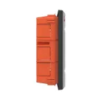 Щиток встраиваемый 12 модулей, IP41, черный | 82512 | DKC