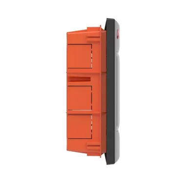 Щиток встраиваемый 12 модулей, IP41, черный | 82512 | DKC