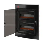 Щиток встраиваемый 24 модуля, IP41, черный | 82524 | DKC