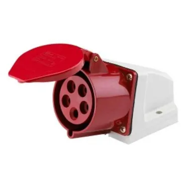 Розетка 115 стационарная 3Р+РЕ+N 16А 380В IP44  | SQ0602-0003 | TDM